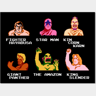 Wrestling Fighters Posters and Art